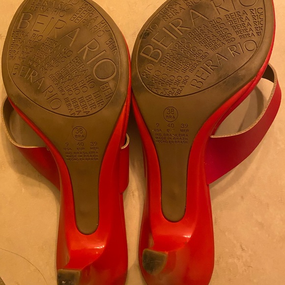 Slip-on Heeled Sandals - Picture 3 of 4